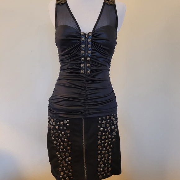 NWT 2 Piece Studded Skirt Set - Picture 2 of 4